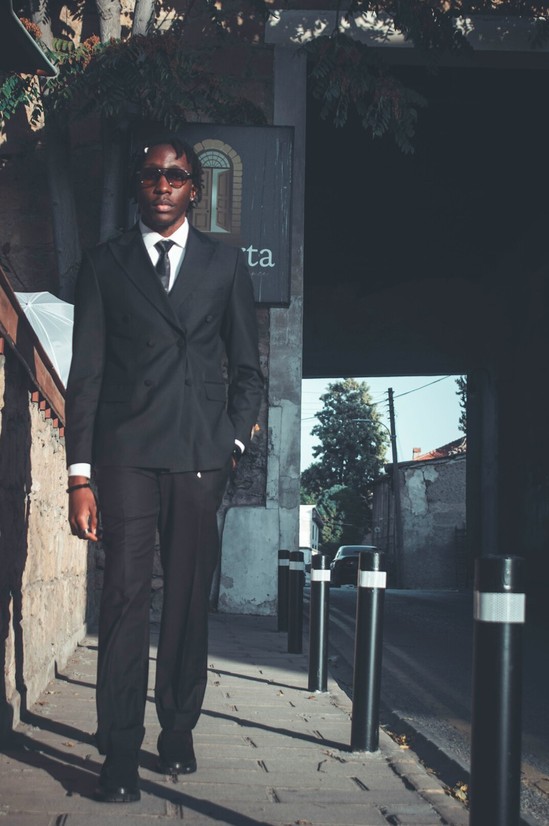Portrait of a businessman in a suit